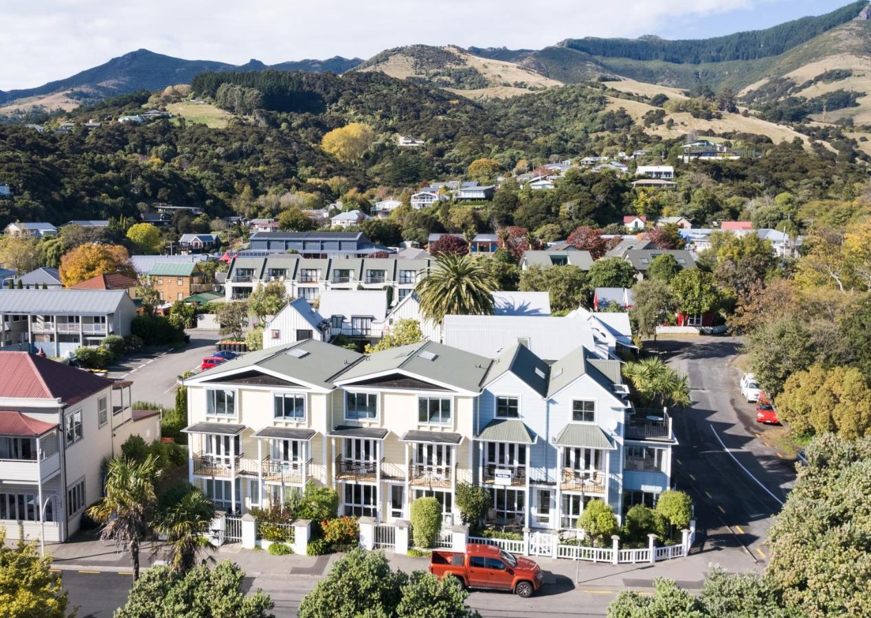 Bruce Waterfront Apartments Akaroa Exterior foto